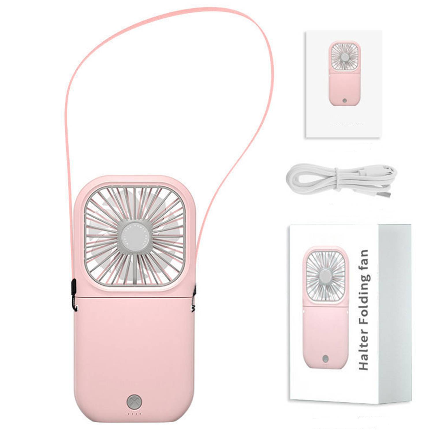 Mini Portable Foldable Neck Fan 4