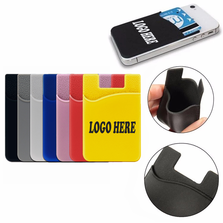Silicone Phone Wallet/Card Holder 2