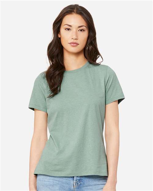 Women's Relaxed Fit Heather CVC Tee - 6400CVC 40