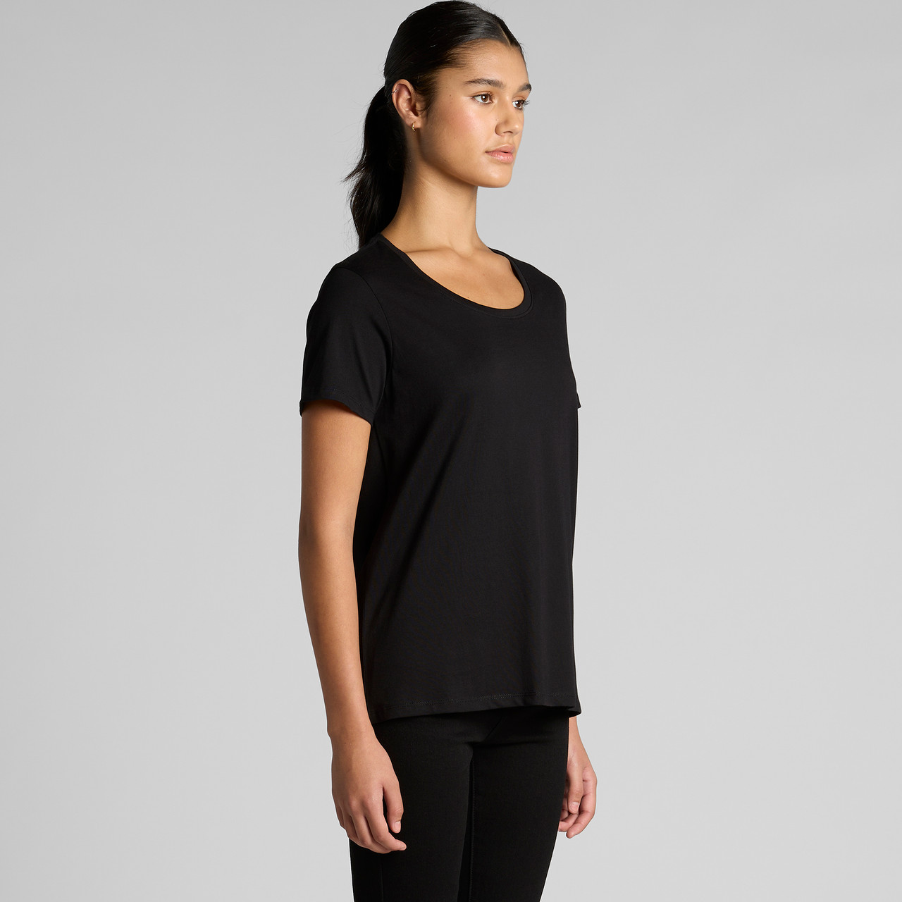 Wo's Maple Scoop Tee | 4019 2