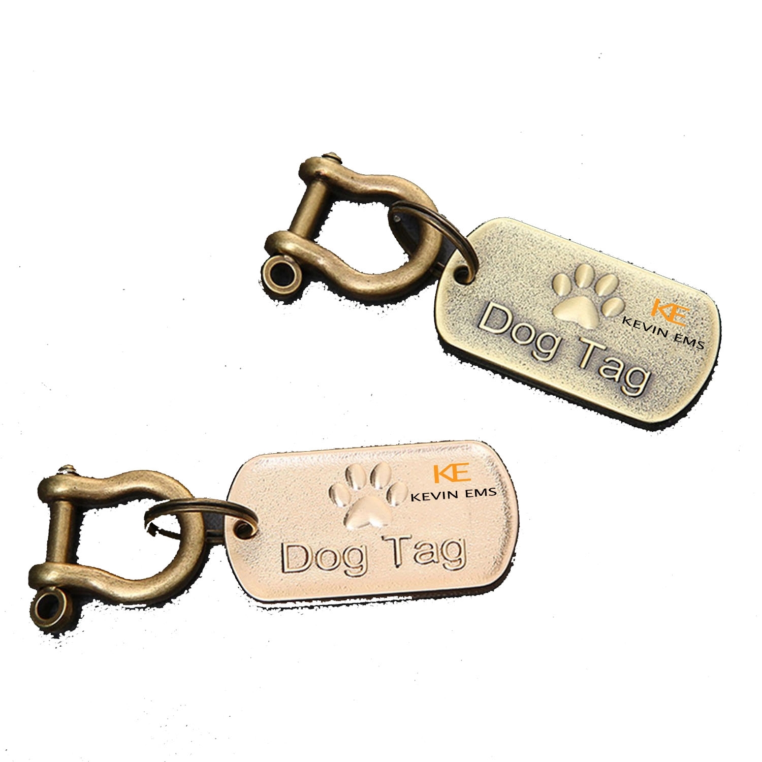 Zinc Alloy Pet Collar Tag 2