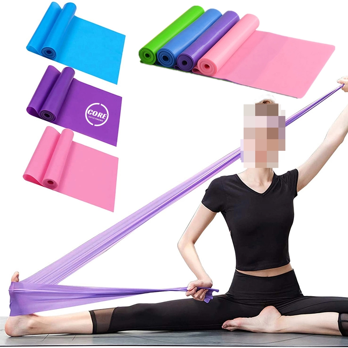 Yoga Resistance Bands Professional Latex Elastic 2