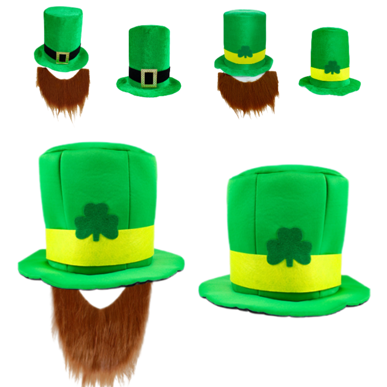 Green Clover St. Patrick's Day Hat - Fun and Customization Options 2