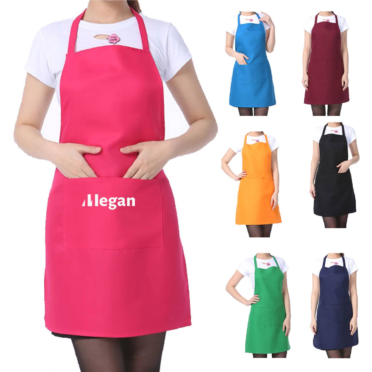 Kitchen AttendantWork Clothes With Micro Waterproof Apron 3
