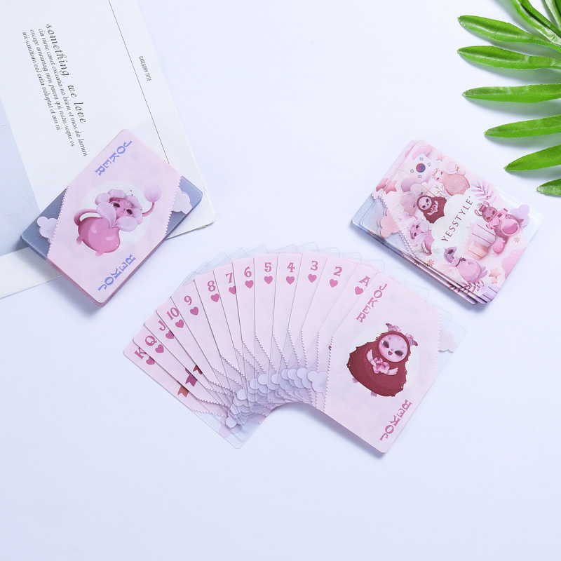 Waterproof Transparent Poker Cards 1