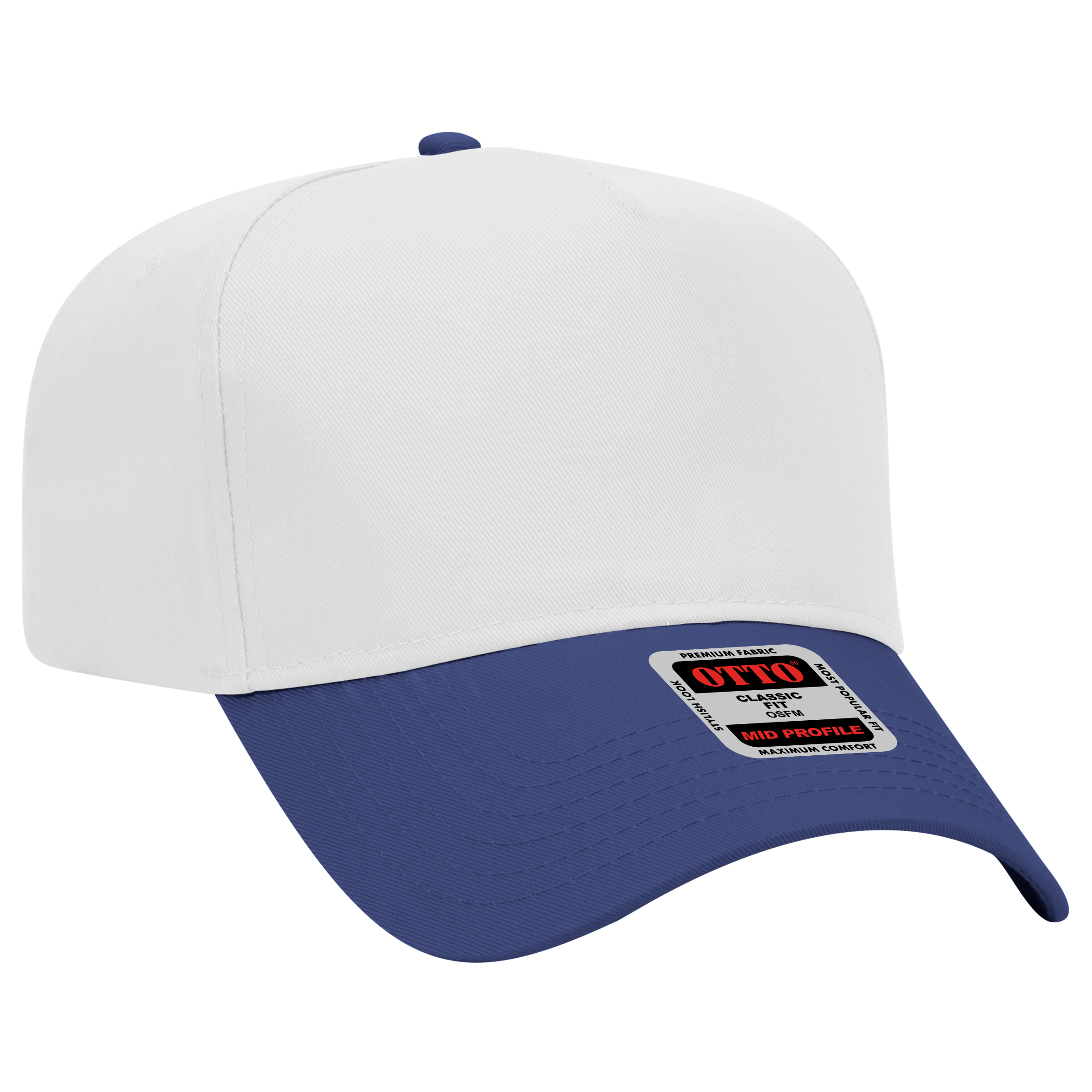 OTTO CAP® 5 Panel Mid Profile Baseball Cap 79