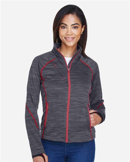Women's Flux Mélange Bonded Fleece Jacket - 78697 17