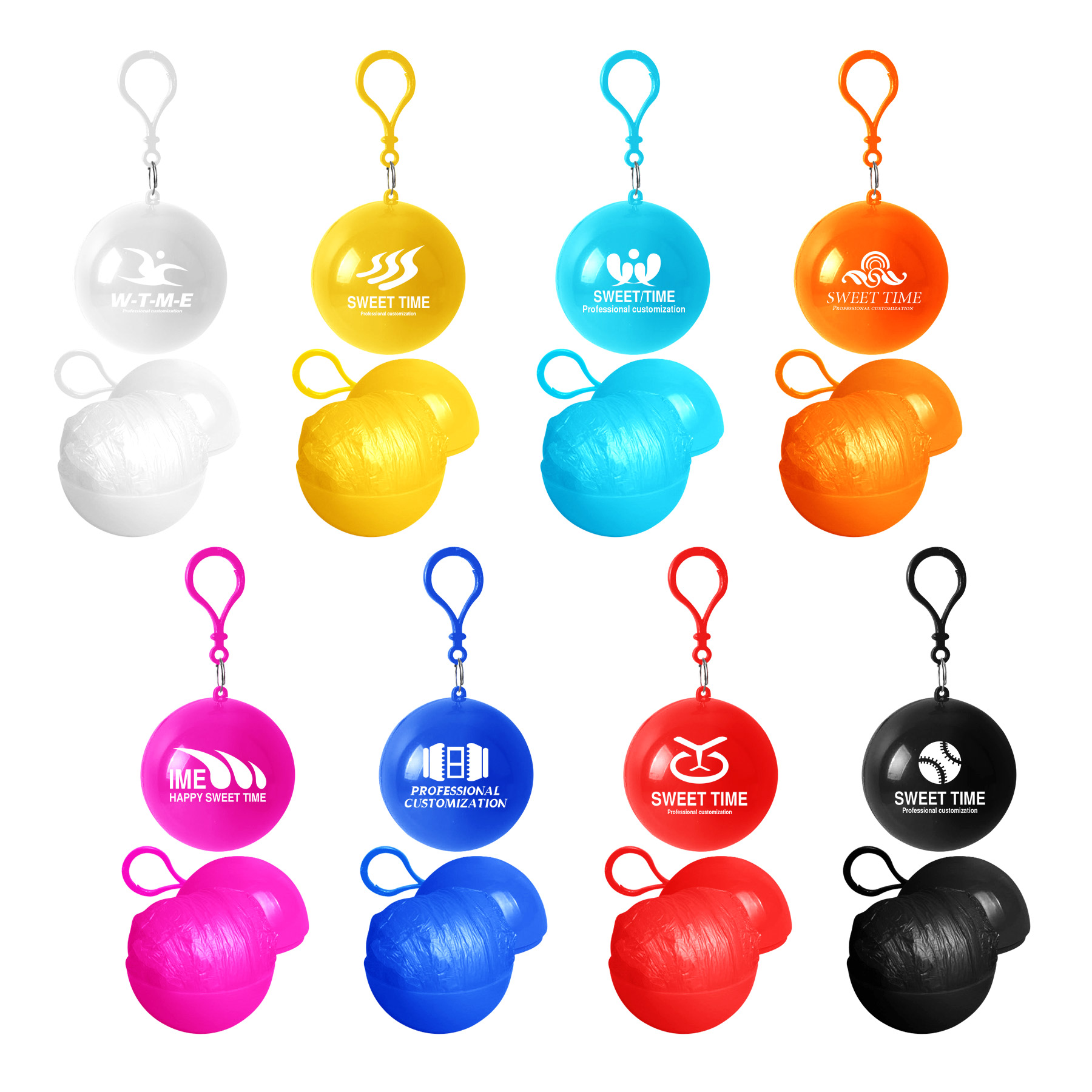 Disposable Rain Poncho Ball 2