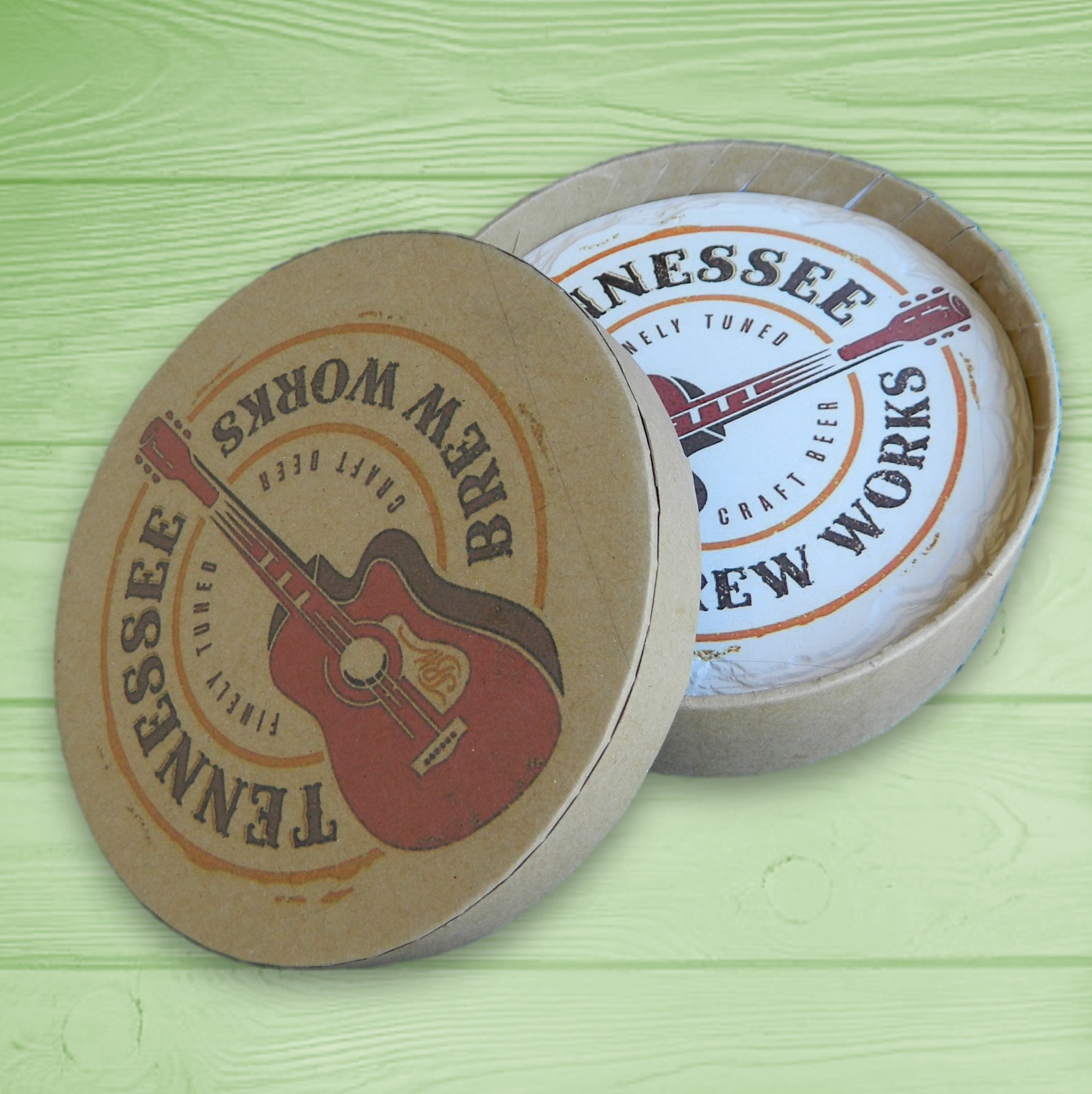 4 Round Coaster Gift Box Set 2