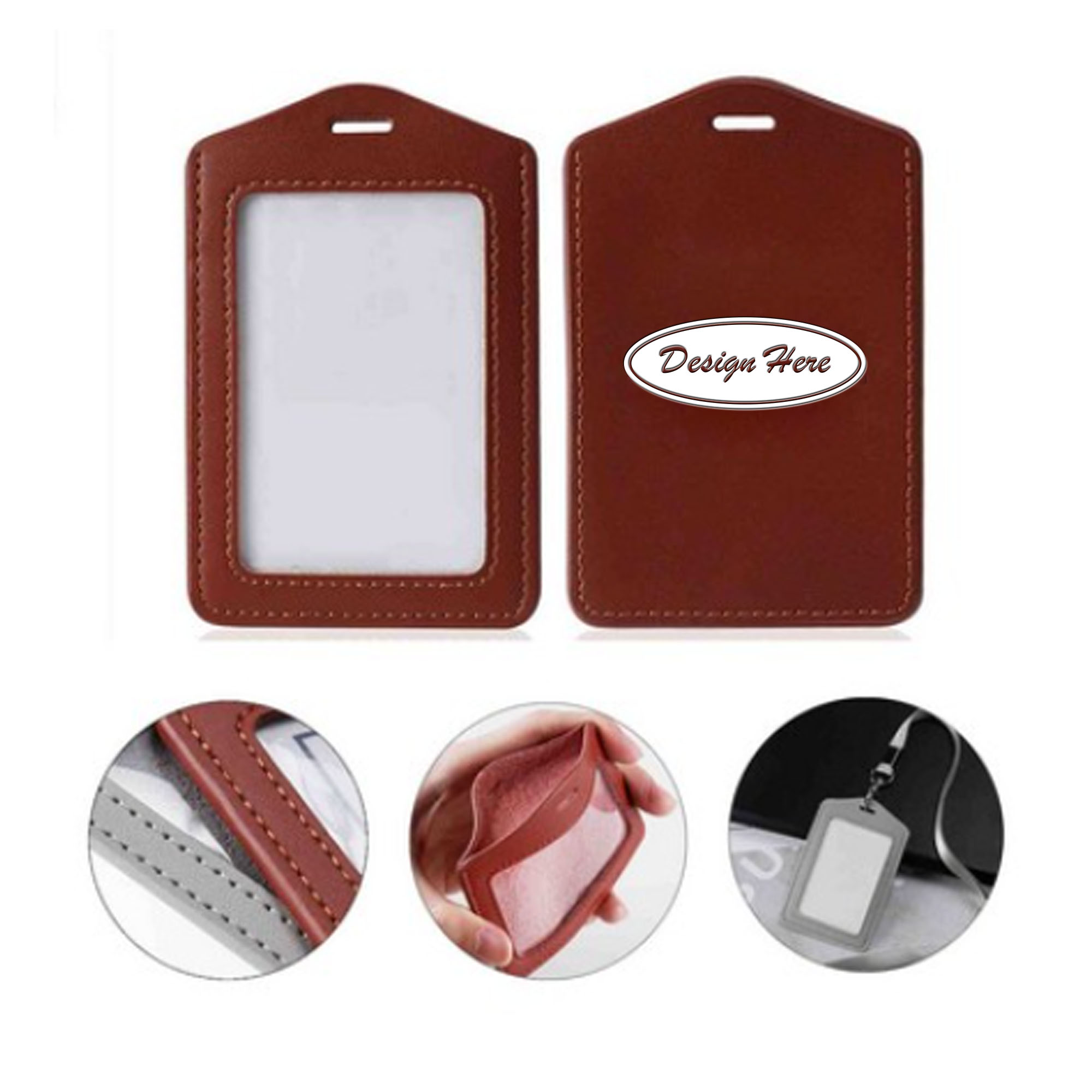 Premium Retractable ID Badge Holder with Durable Lanyard 1