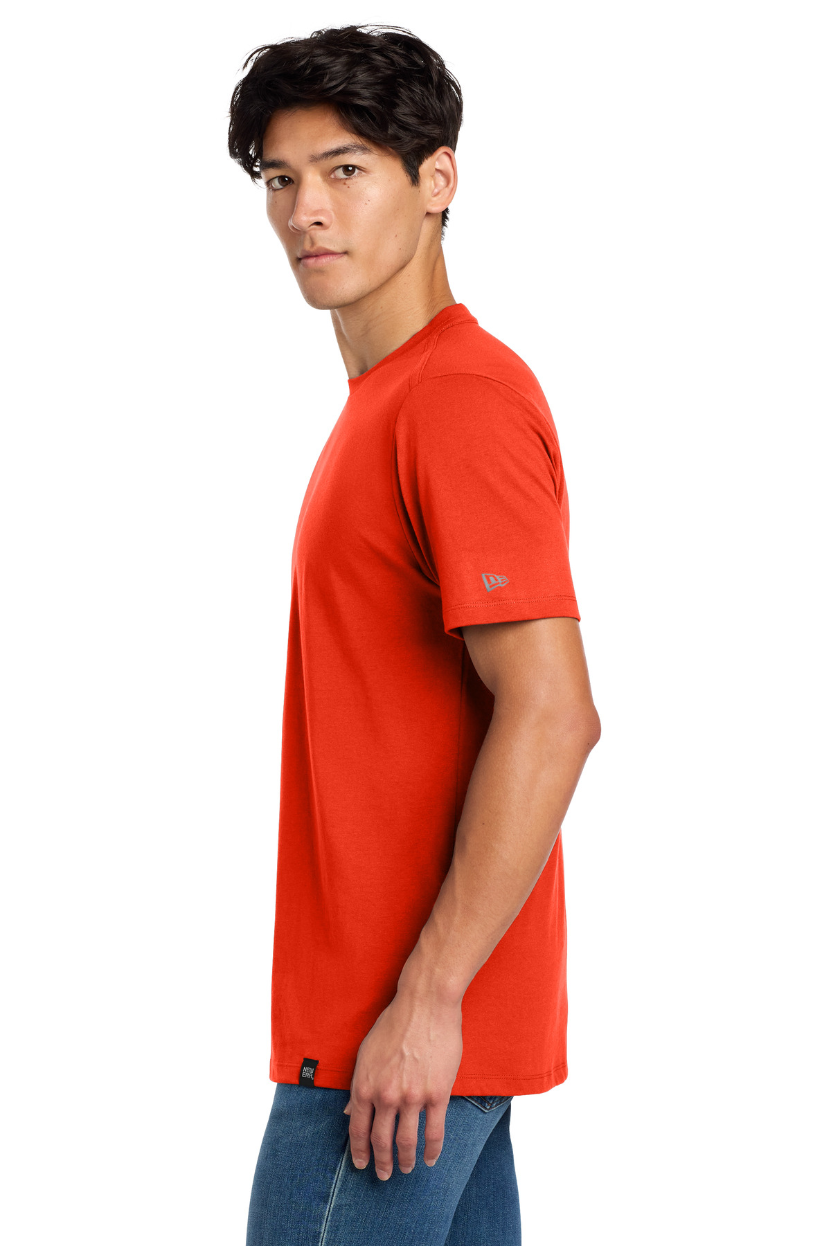 New Era Heritage Blend Crew Tee. NEA100 16