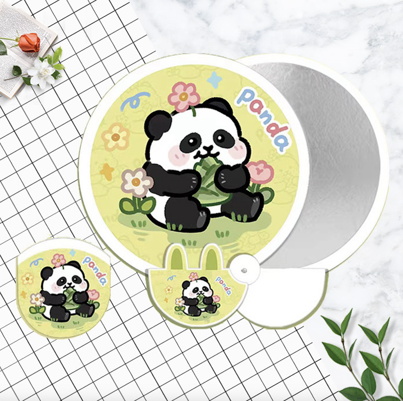Foldable Fill Light Group Fan/Mini Round Fan Reflective Panel 2