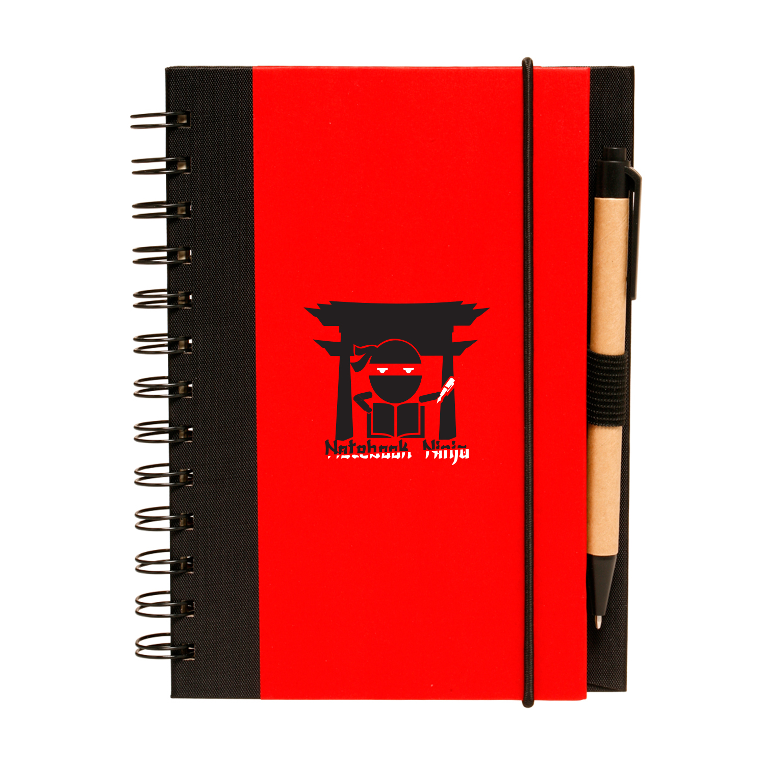 Duotone Spiral Notebook (2 Color Imprint) 3