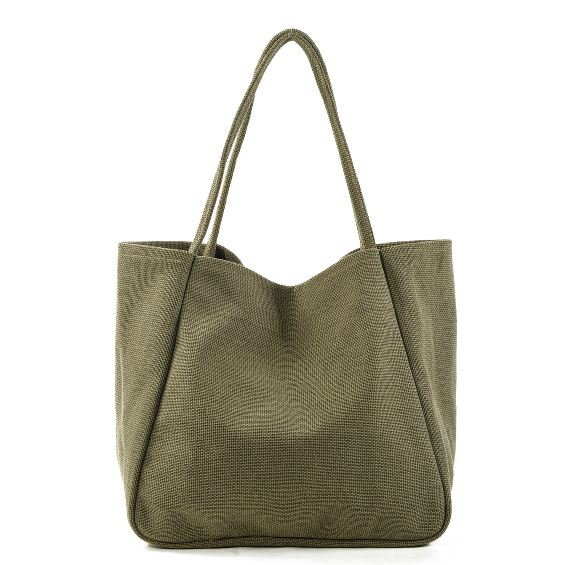 Jute Foldable Tote Bag for women, custom tote bag with logo imprint 4
