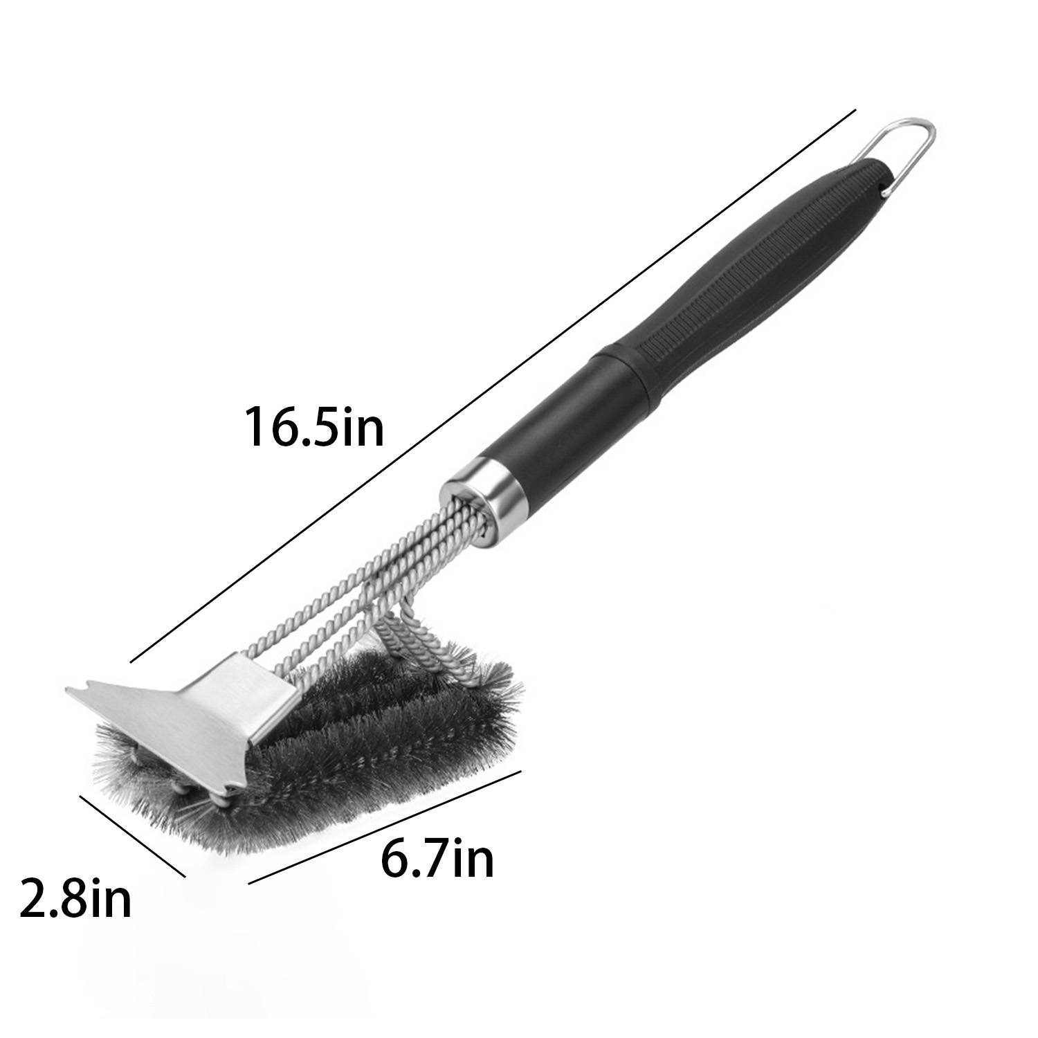 Stainless Steel Detachable Wire Brush 8