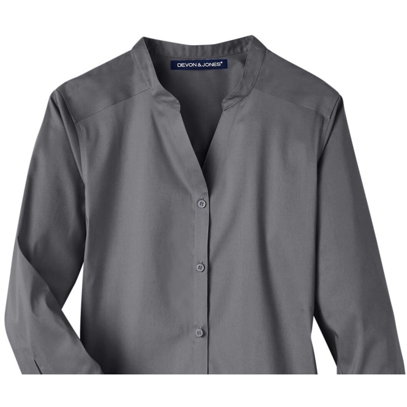 Devon & Jones Ladies' Crown Collection™ Stretch Broadcloth 3/4 Sleeve Blouse 4