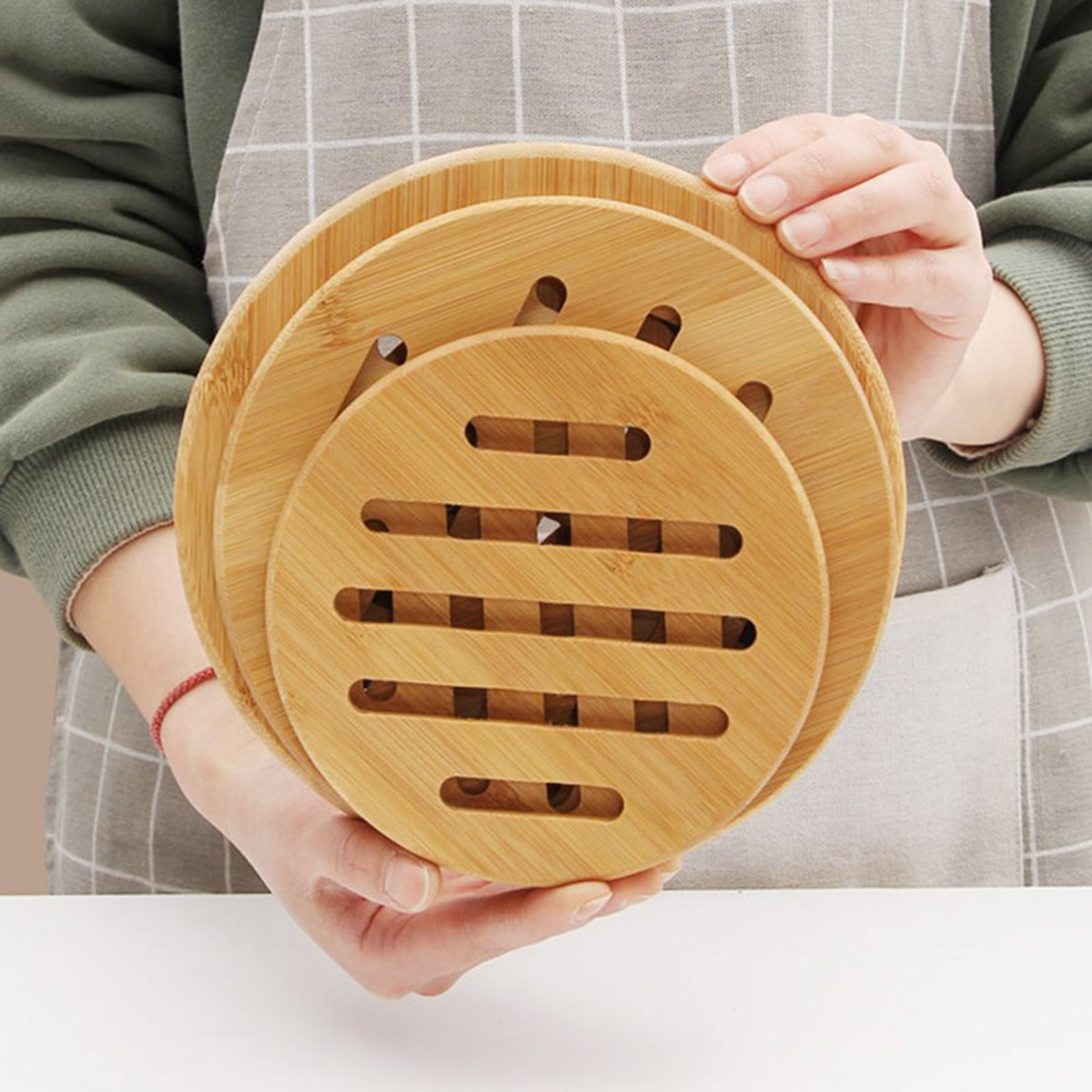Bamboo Mat Hot Pot Pads 2