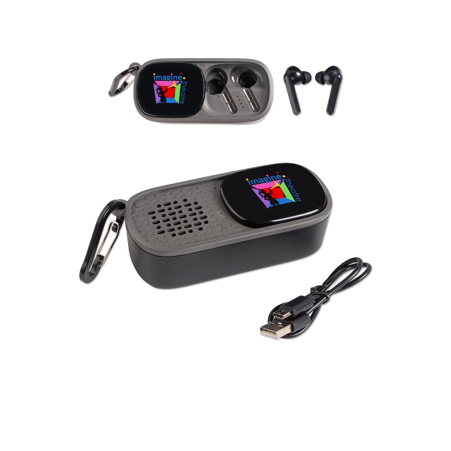 Duet Bluetooth Earbuds & Speaker 1