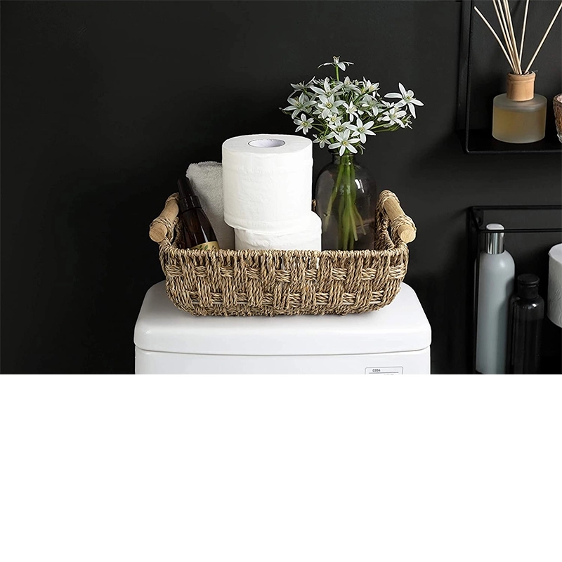 Storage Works Hand-Woven Small Wicker Baskets 4