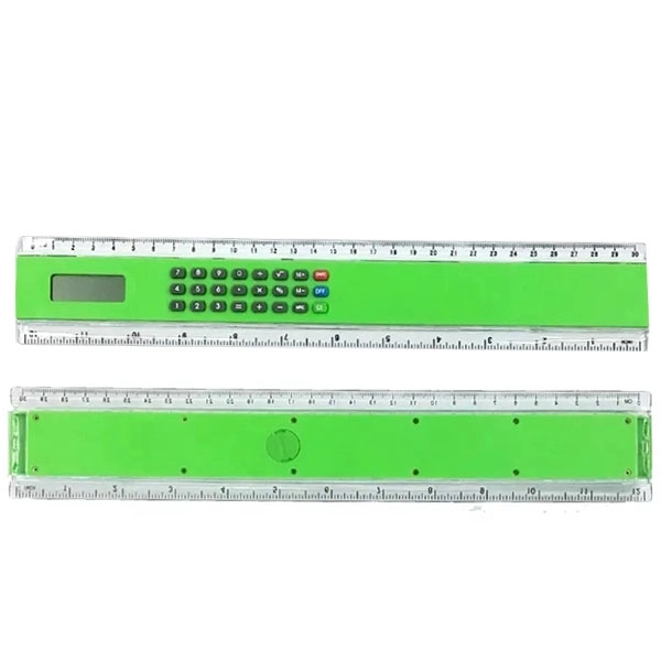 Promotional 12 inch Student Ruler Calculator 5
