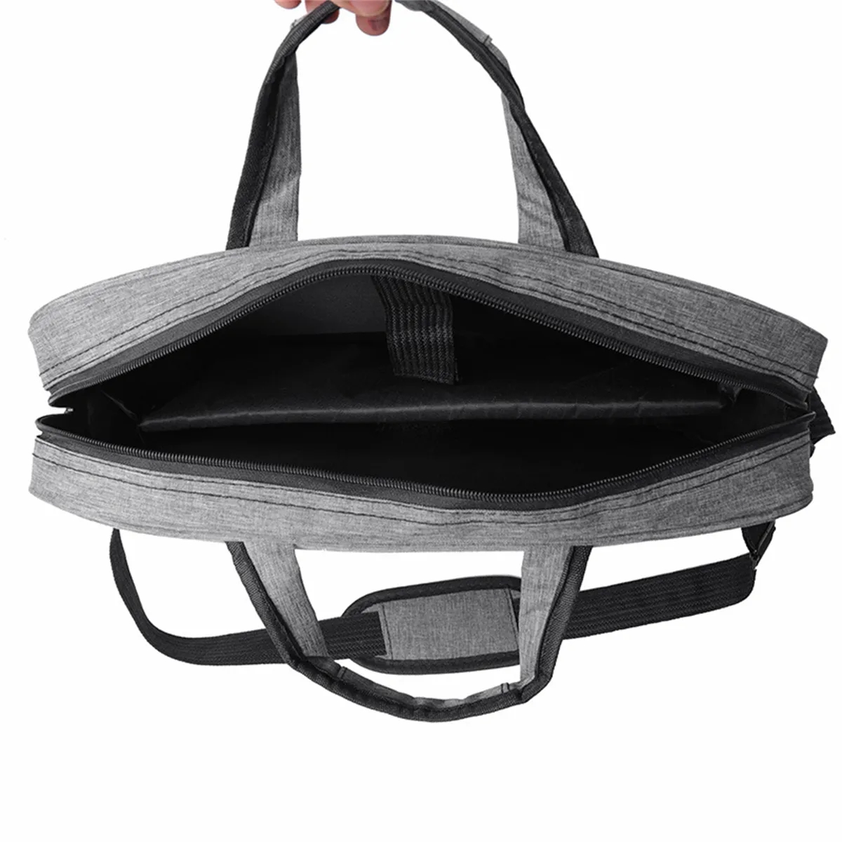15.6in Water-resistant Laptop Sleeve Case with Shoulder Stra 2