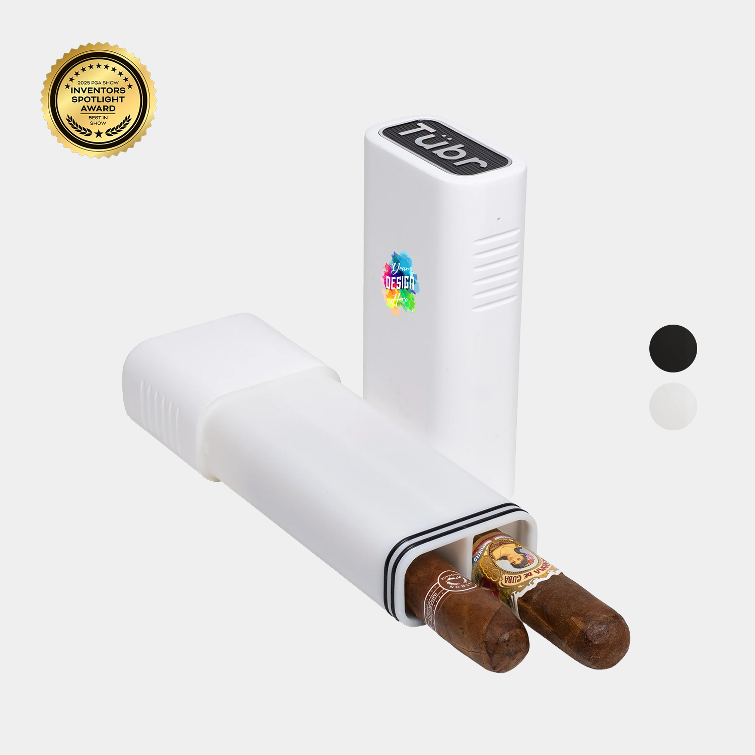 Tübr® Gordo Airtight Waterproof Cigar Case 1