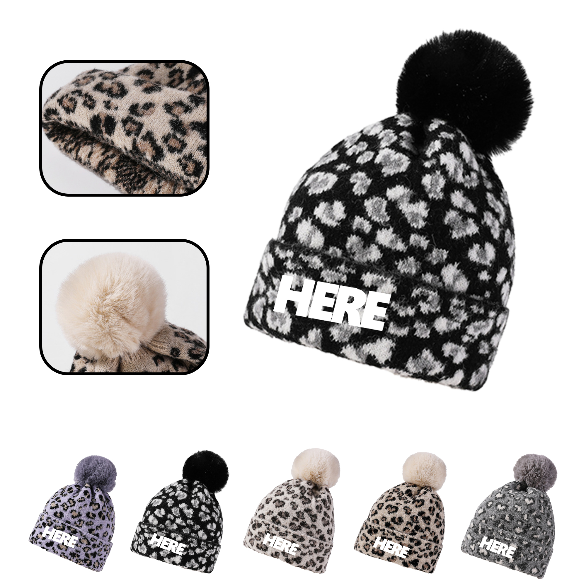 MOQ 20 PCS Knitted Beanie 2
