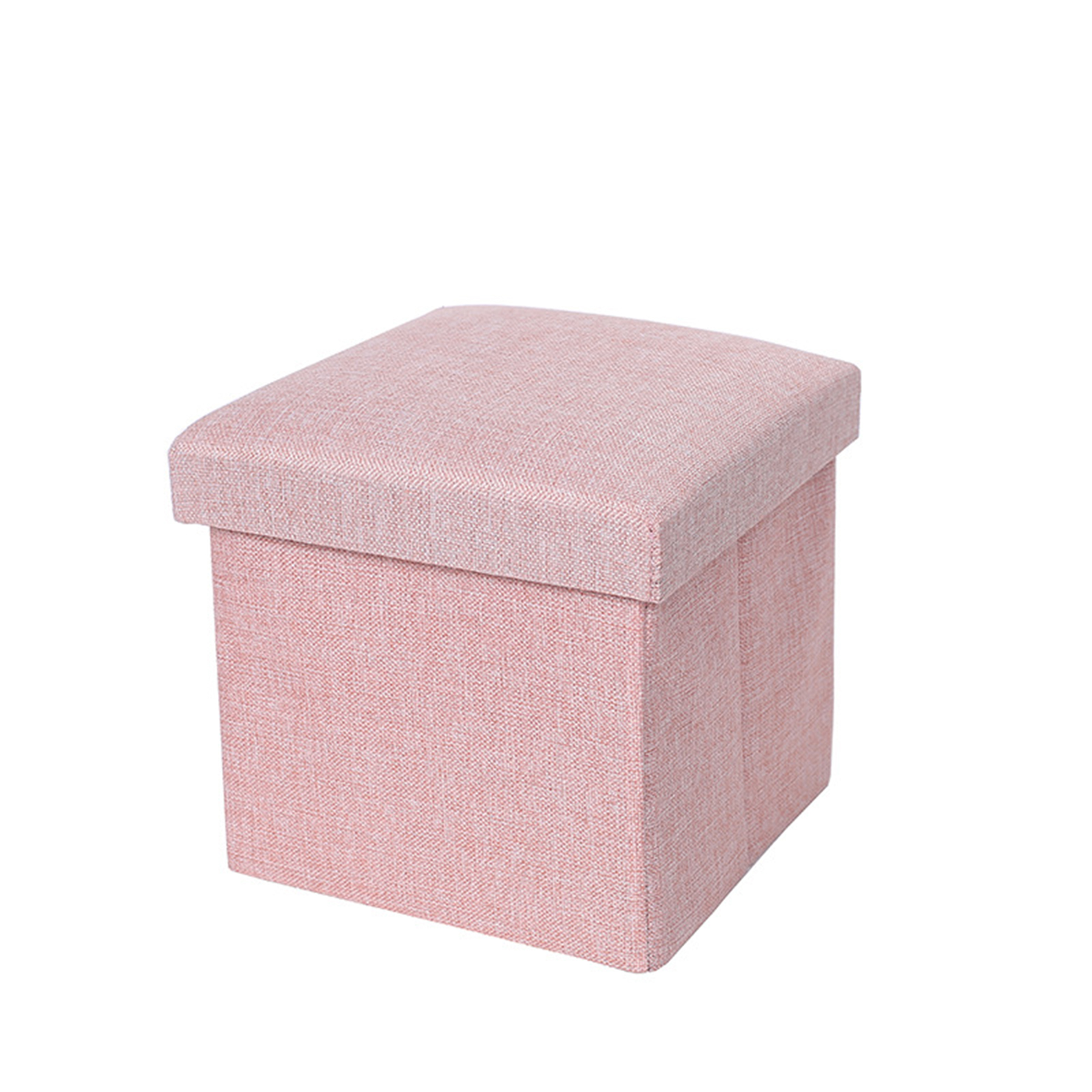 Foldable Storage Ottoman Design Rest Seat 3