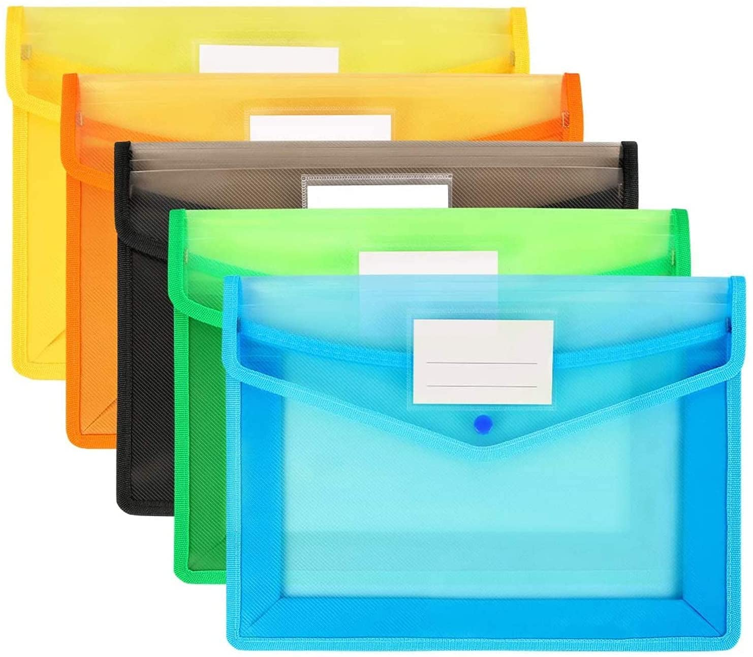 A4 Size Document Storage Bag With Snap Button 8