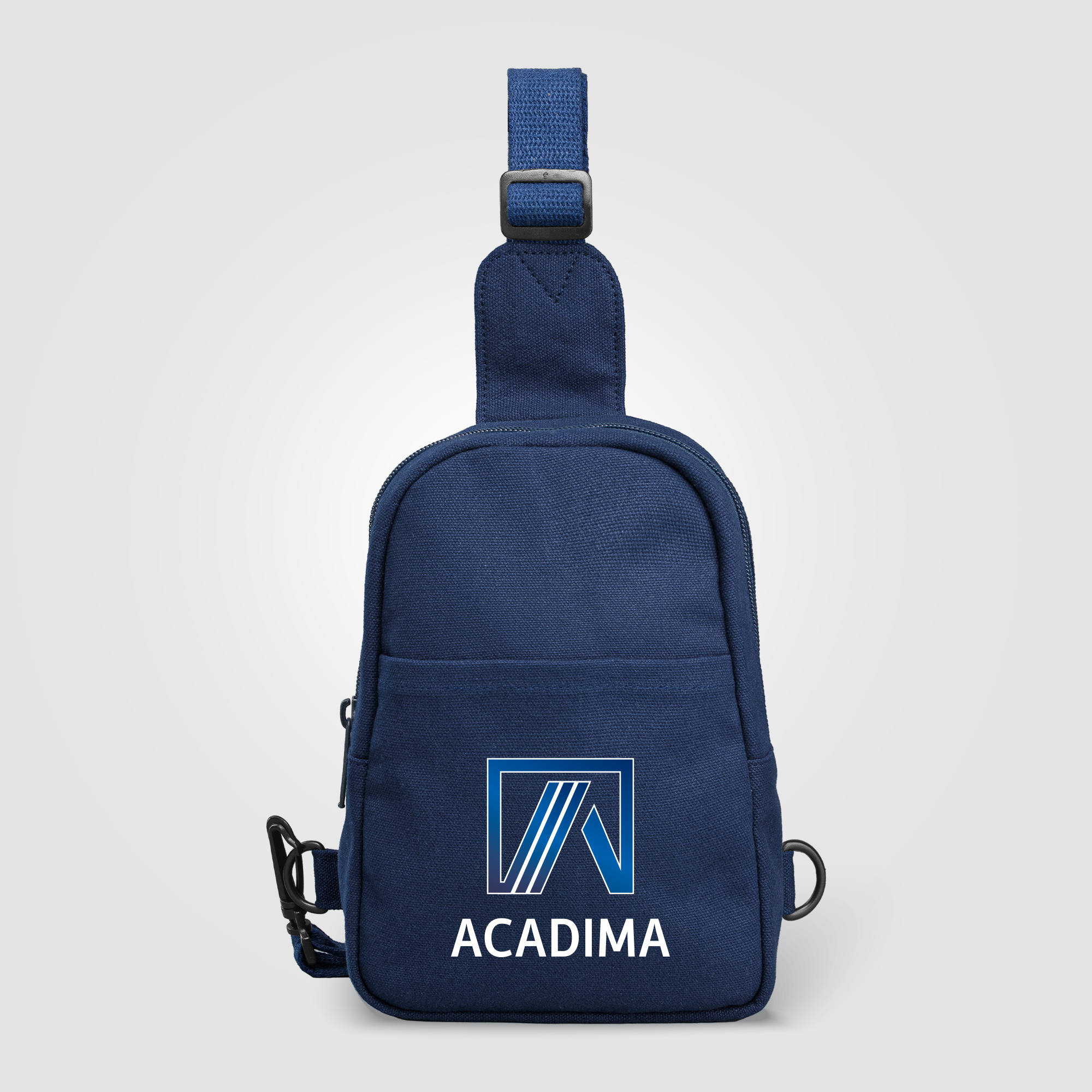 Canyon 12oz. Recycled Cotton Adjustable Strap Crossbody Bag - 1.5L 5