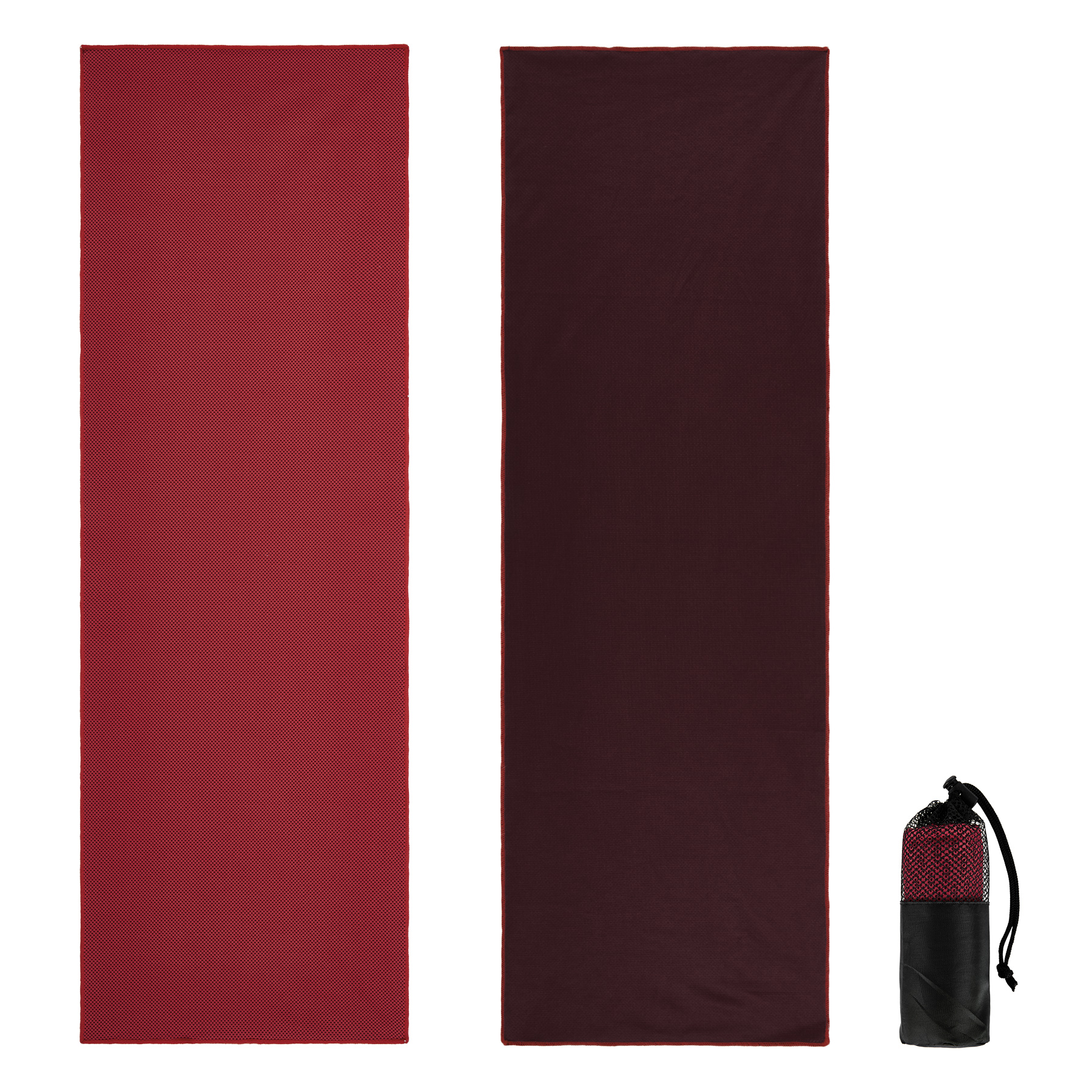 Cooling Towel With Mesh Drawstring Pouch 2