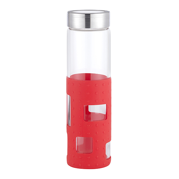 20 oz Silicone Rectangle Cutout Bottle 7