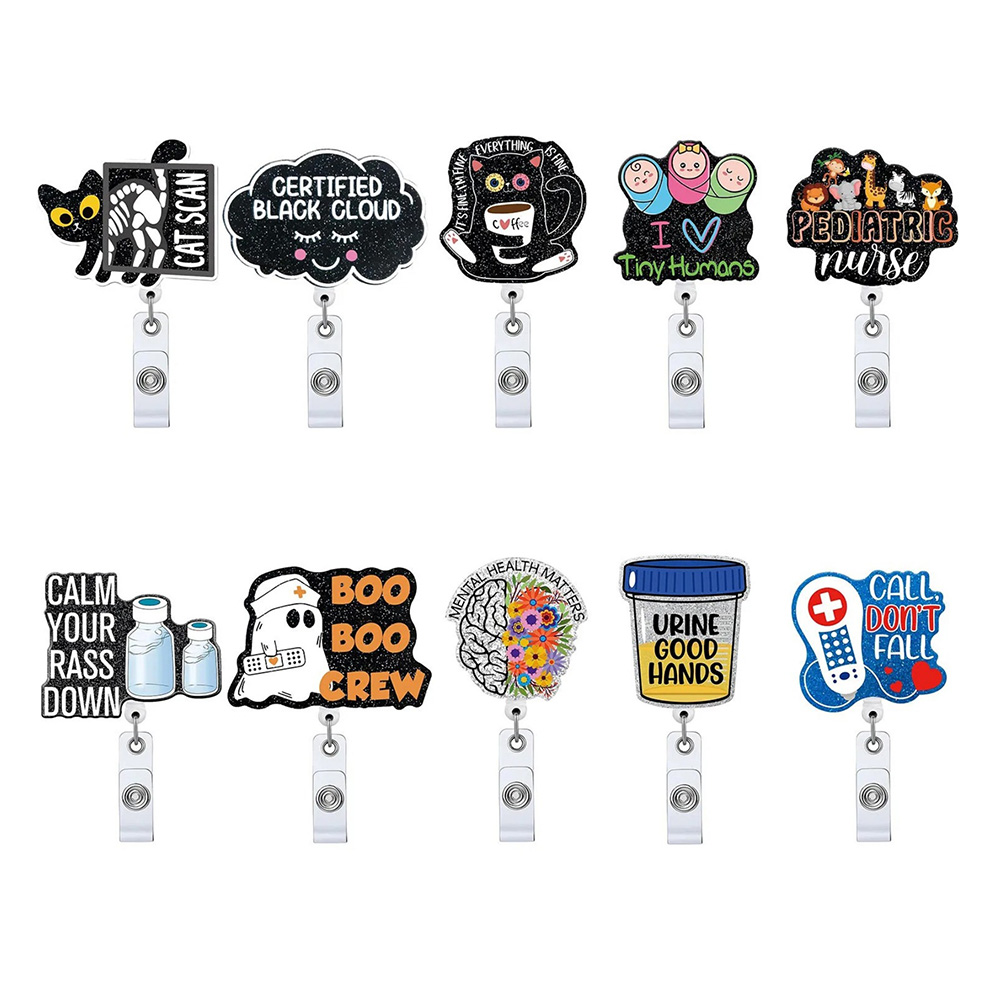 Acrylic Retractable Badge Reel 3