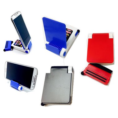 3-IN-1 Travel Size Cell Phone Holder, Stylus, & Screen Cleaner 2