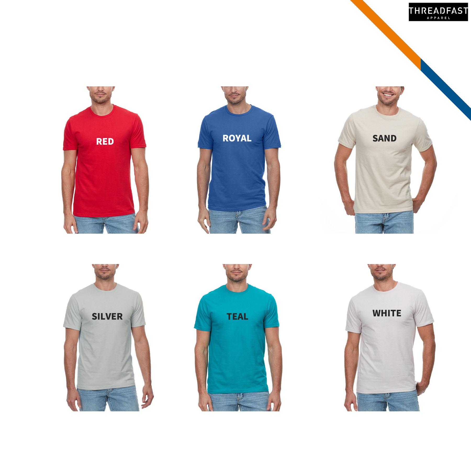 Threadfast Apparel® Unisex Cotton T-Shirt 3