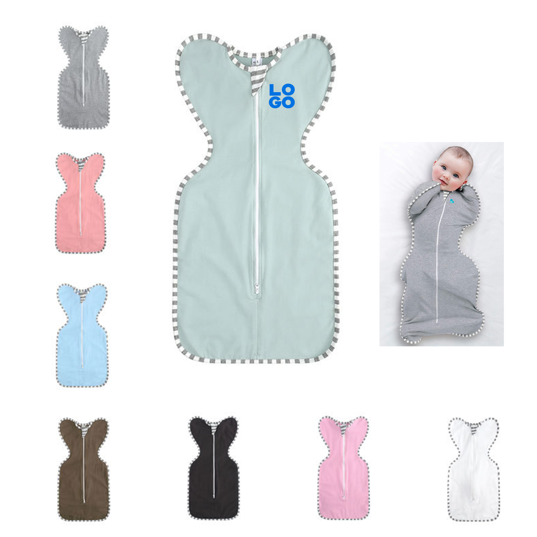 Baby Swaddle Sack 3