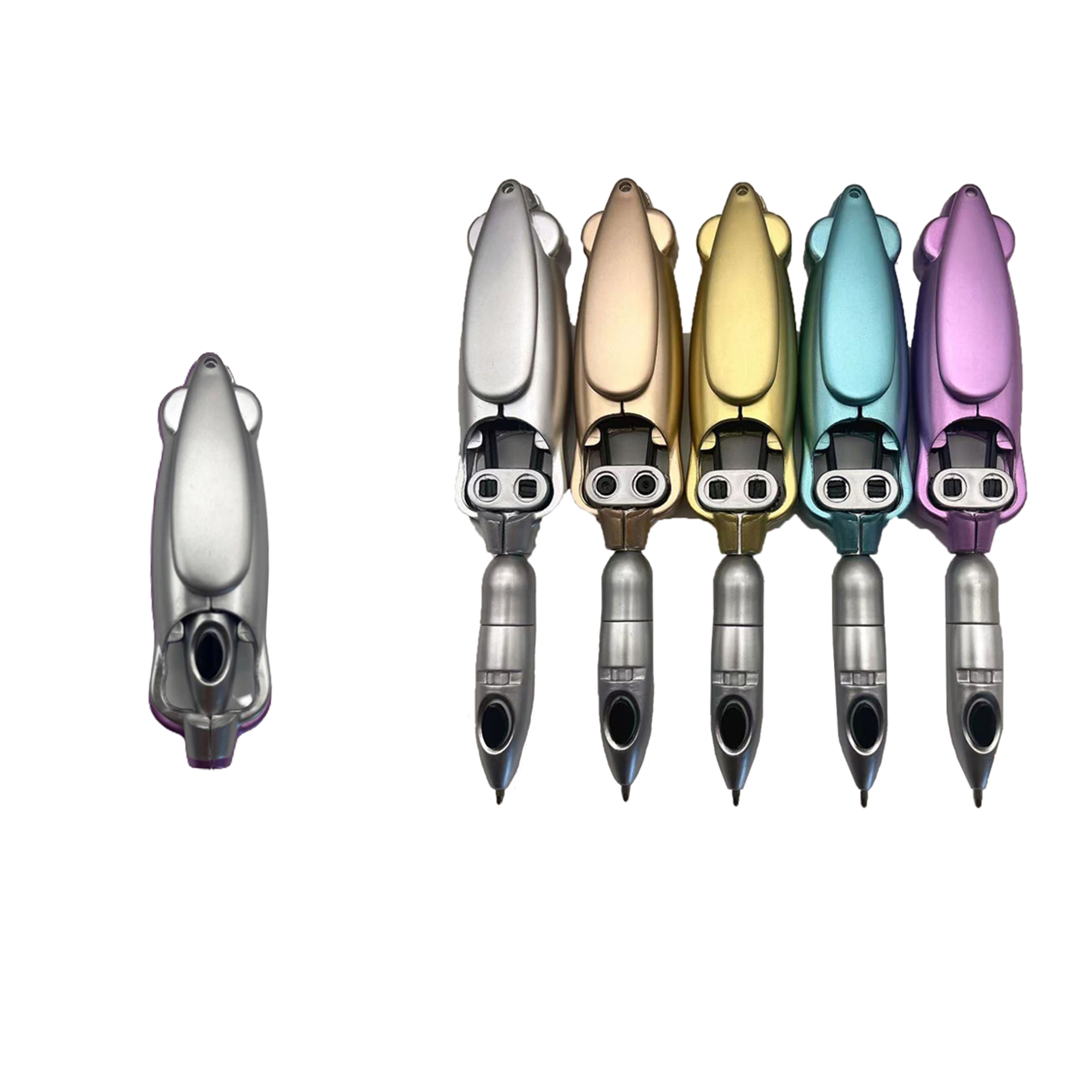 Squid Shape Black Ballpoint Pen 2