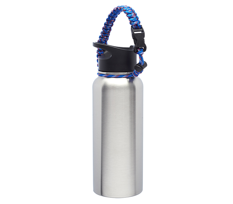Stainless Steel Water Bottles with Carrying Strap, 34 oz. 4