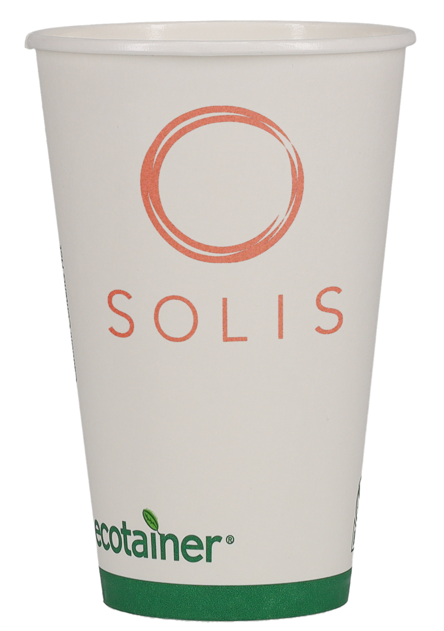 16 oz Paper Cup Eco White Tradition Print 2