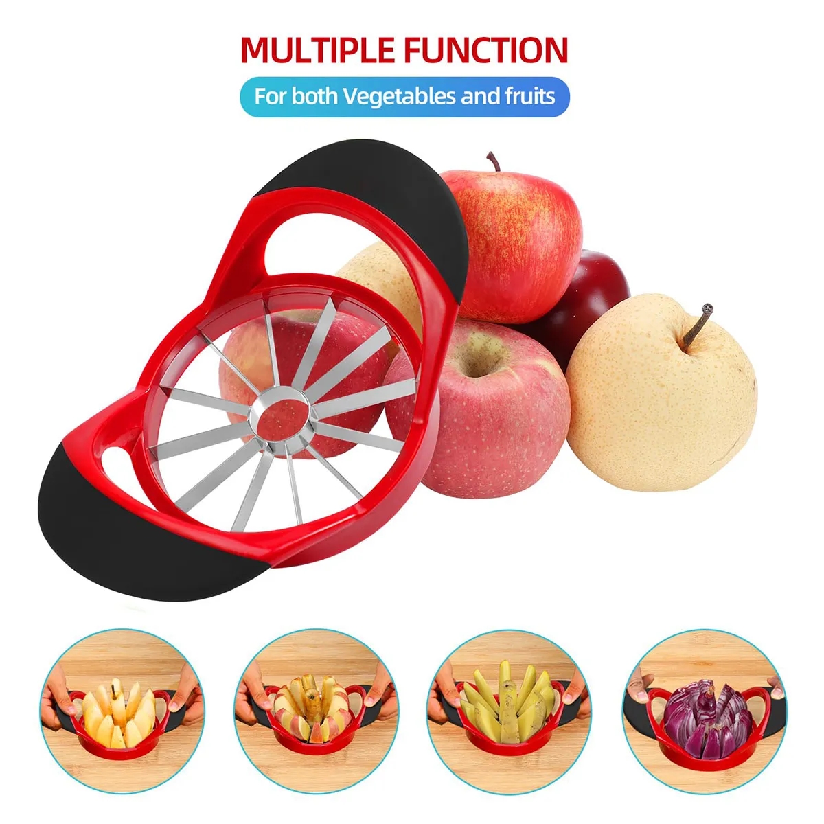 Slicer With 12 Blades Professional Apple Cutter 3