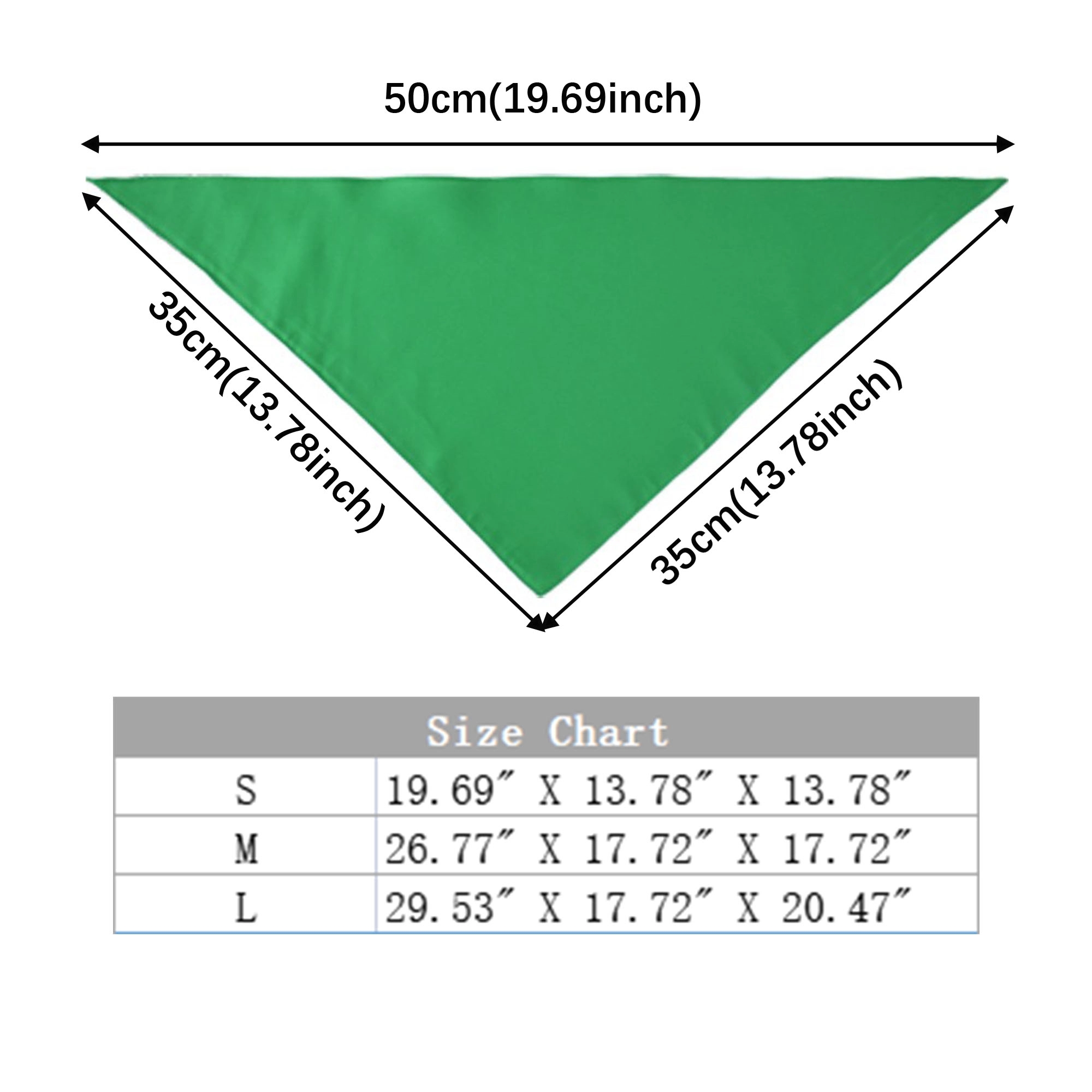 Polyester Pet Bandana Custom Small Medium Large 1