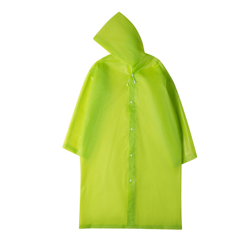 Thickened EVA Adult Rain Poncho 5