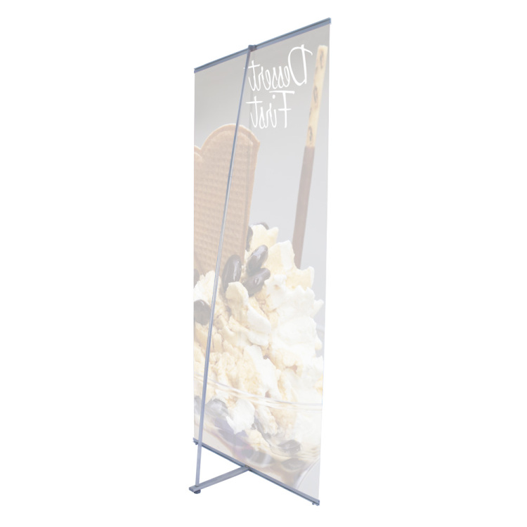 L Banner Stand 36in base 3