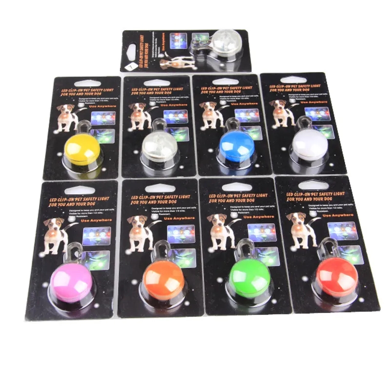 Clip-on Pet Collar Pendant Safety Light 2