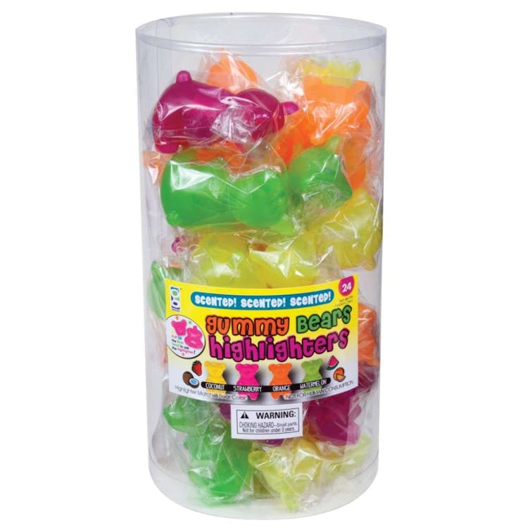 Gummy Bear Scented Highlighters 24/Tb 2