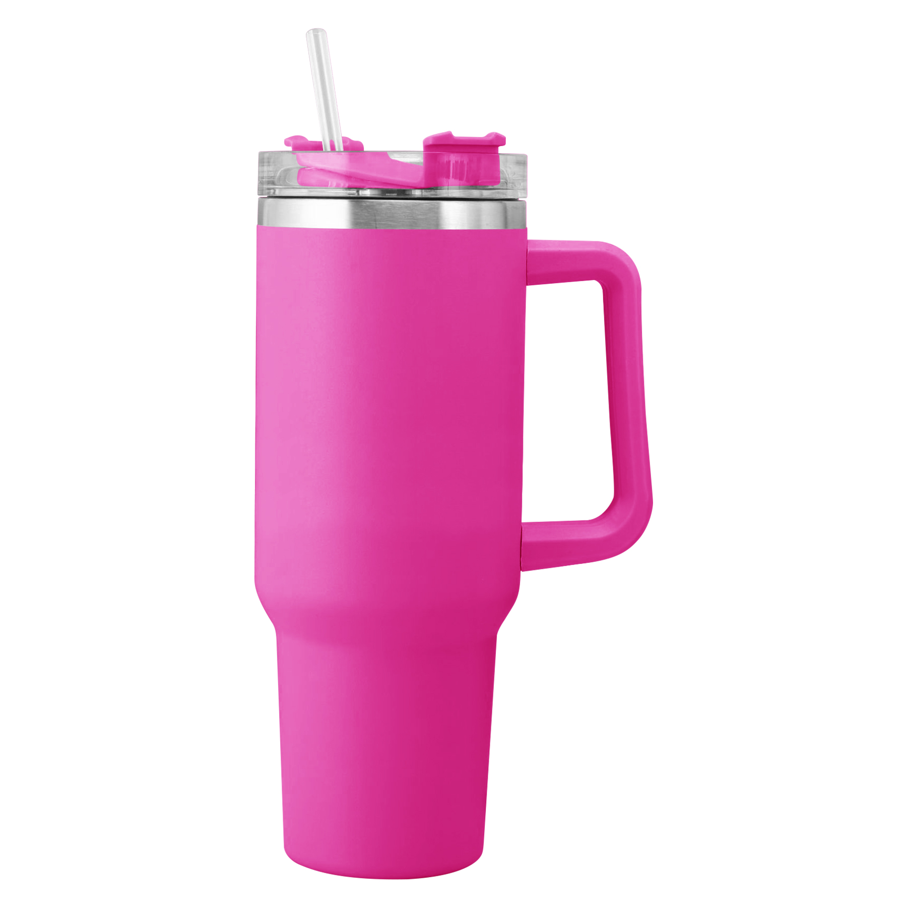 40oz Stainless Vacuum Tumbler with Handle 13