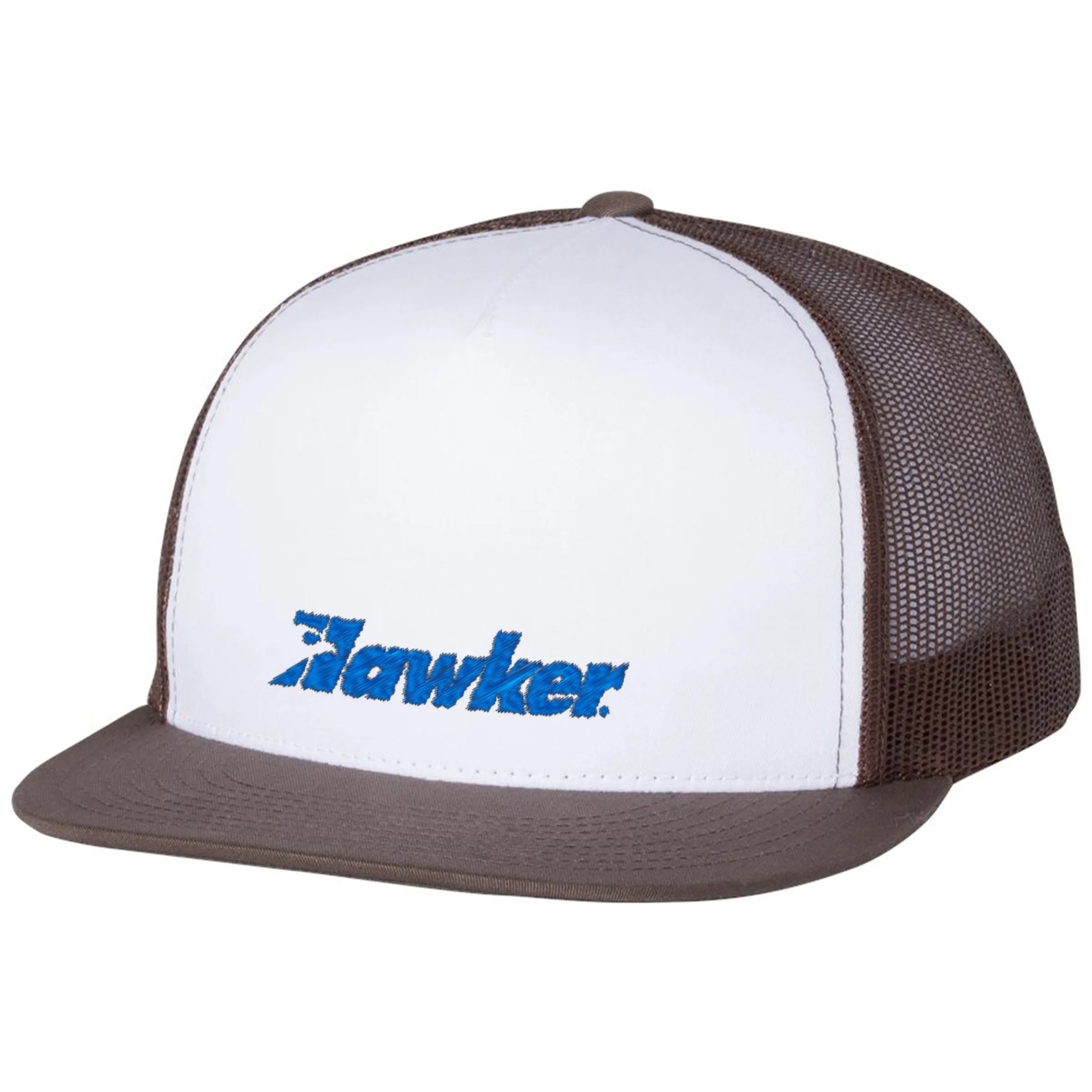 YUPOONG-CLASSIC FLAT BILL TRUCKER CAP 50
