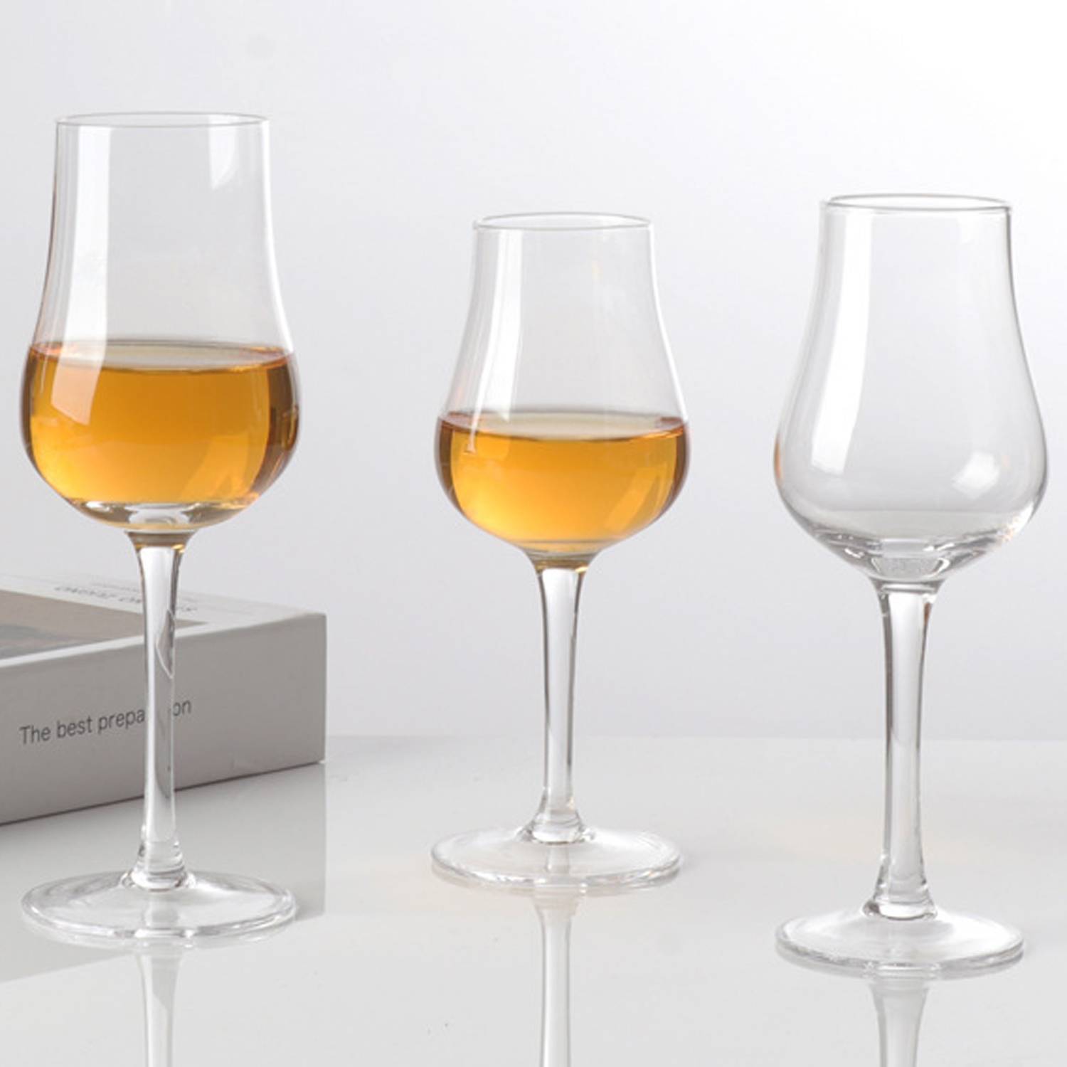 4oz Lead Free Crystal Wine Glasses Goblets 7