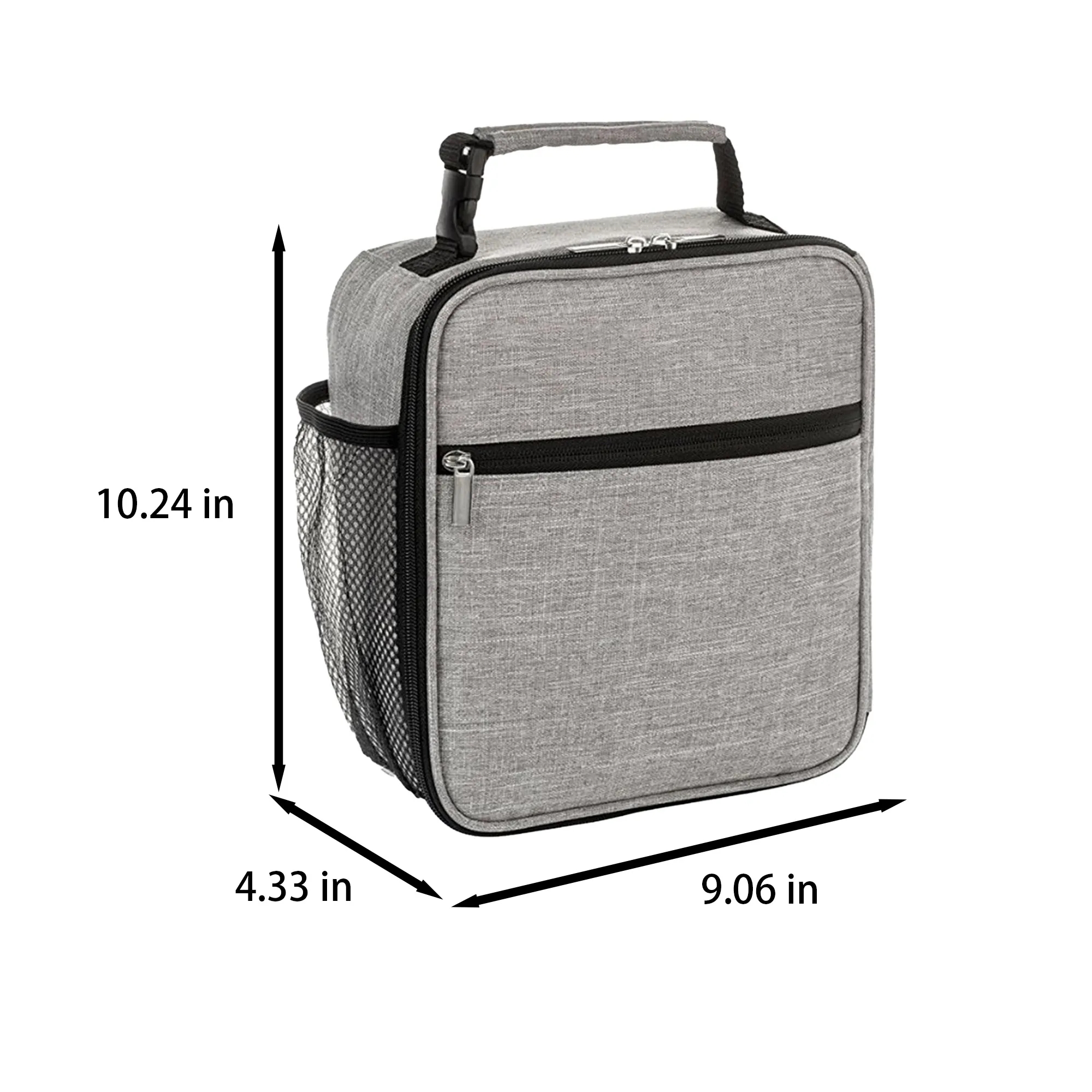 Student Business Aluminum Foil Oxford Cloth Insulated Bag 2