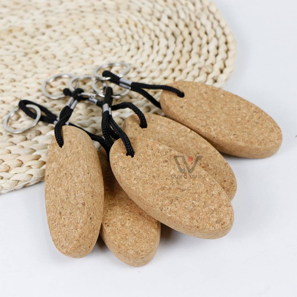 Floating Cork Keychains 5